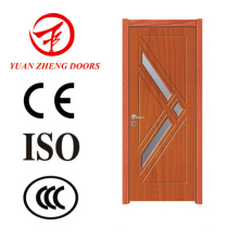 Puerta de PVC perfil de puerta de madera diseños hechos en China